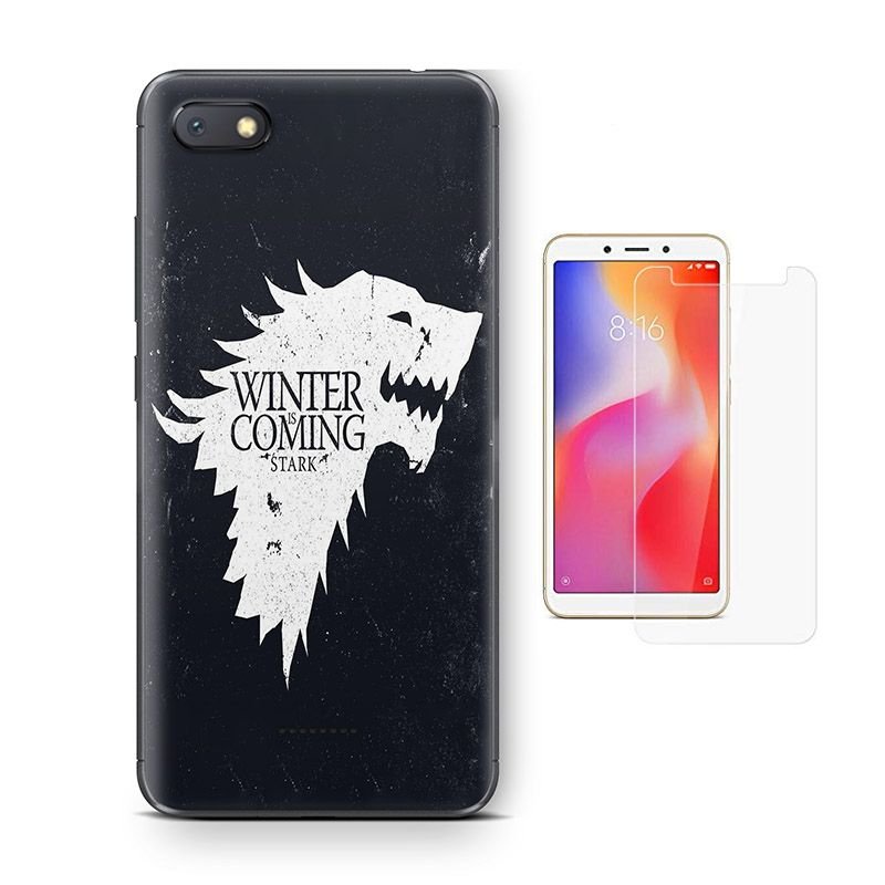 Miniatura Kit Capa Xiaomi Redmi 6A Game of Thrones E Pelicula