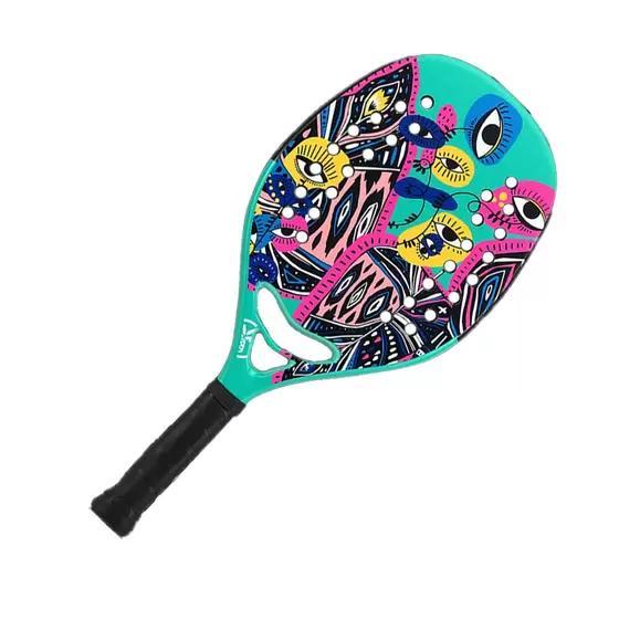 Miniatura Raquete Beach Tennis Turquoise Samsara - Kevlar 22mm