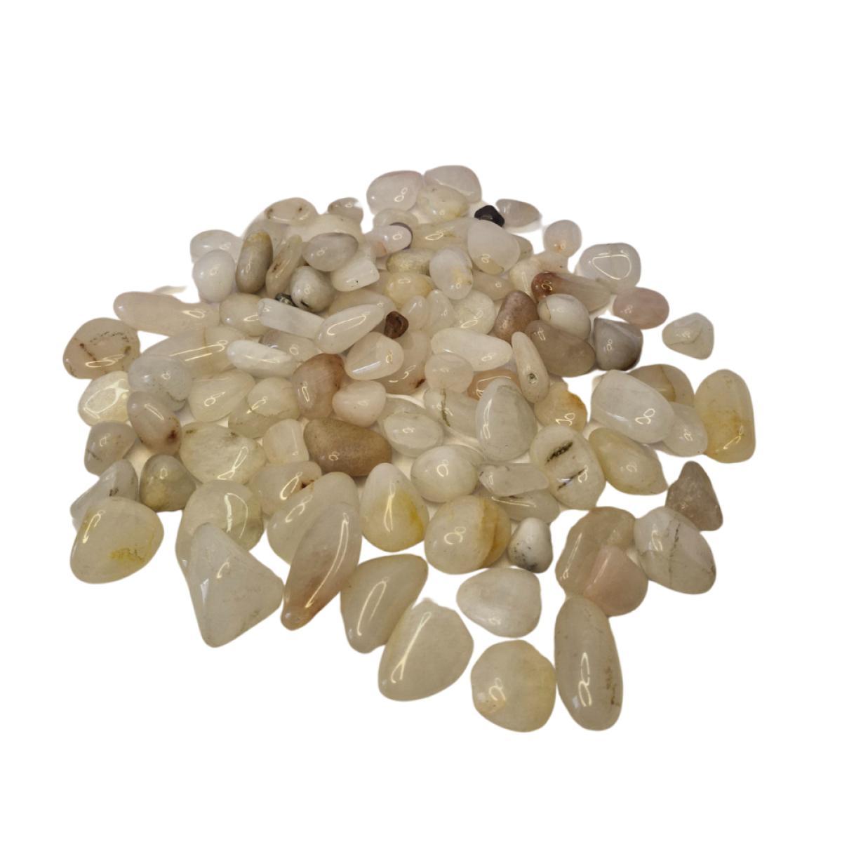 Miniatura Pedra Quartzo Leitoso 1 A 2 Cm 1 Kg Natural