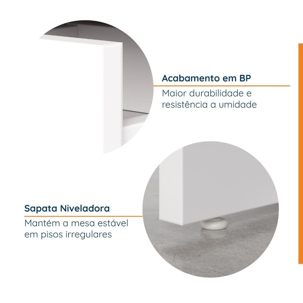 Miniatura Gaveteiro Modular 50cm Ficus CabeCasa MadeiraMadeira Branco