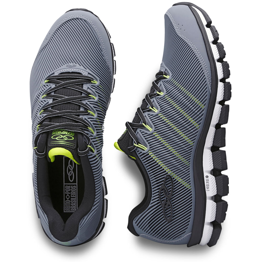 Miniatura Tênis Olympikus Dynamic Unissex Cinza - 33