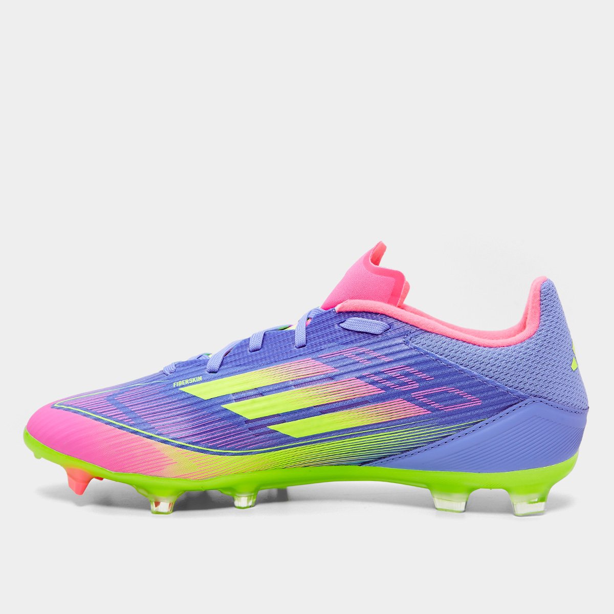 Chuteira Campo Adidas F50 League Unissex Azul+Verde - 43