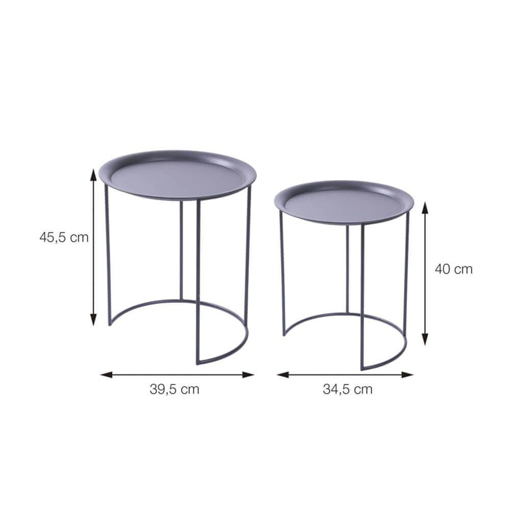 Miniatura Conjunto Mesa Atenas - Preta