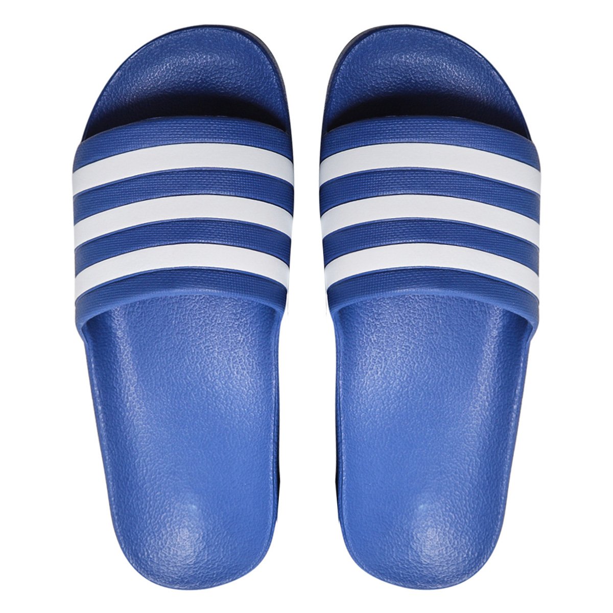 Miniatura Chinelo Adidas Adilette Unissex Azul+Branco - 34/35