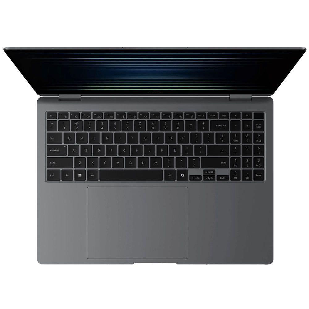 Miniatura Book5 360 Intel Core Ultra 7 256v Placa Arc 140v Tela 15.6' Amoled Ssd 512gb Nvme Ram 16gb Samsung
