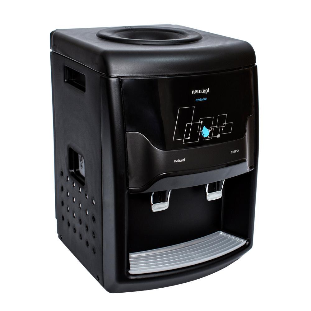 Miniatura Bebedouro Refrigerado Compressor Evidence Black New.Up 220V
