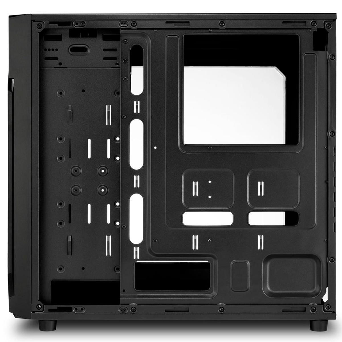 Miniatura Gabinete Gamer Sharkoon Vg6-W Atx Com 3 Fans Led Vermelho