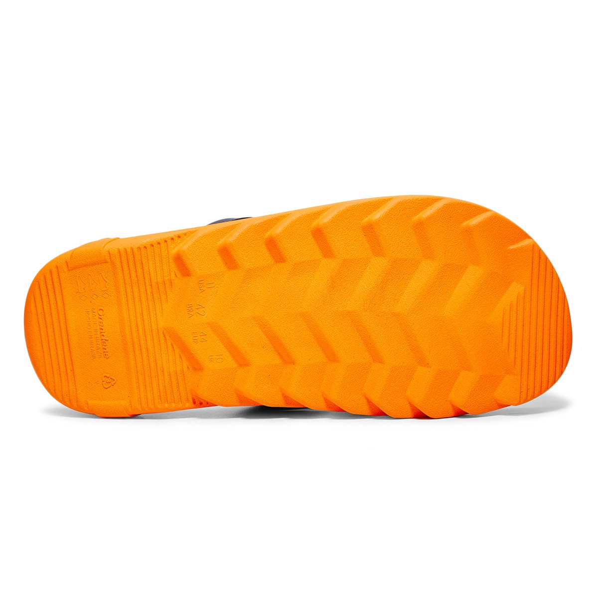 Miniatura Chinelo Rider RW Plus Masculino Laranja+Cinza - 37/38