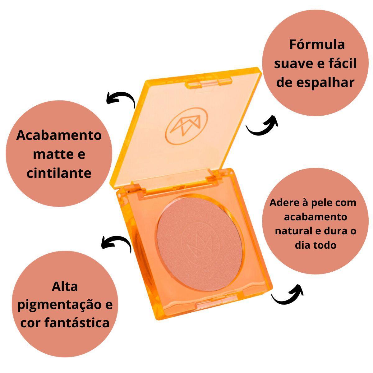 Miniatura Blush Compacto Mari Maria Makeup Sunny Cheeks Up Level 3G