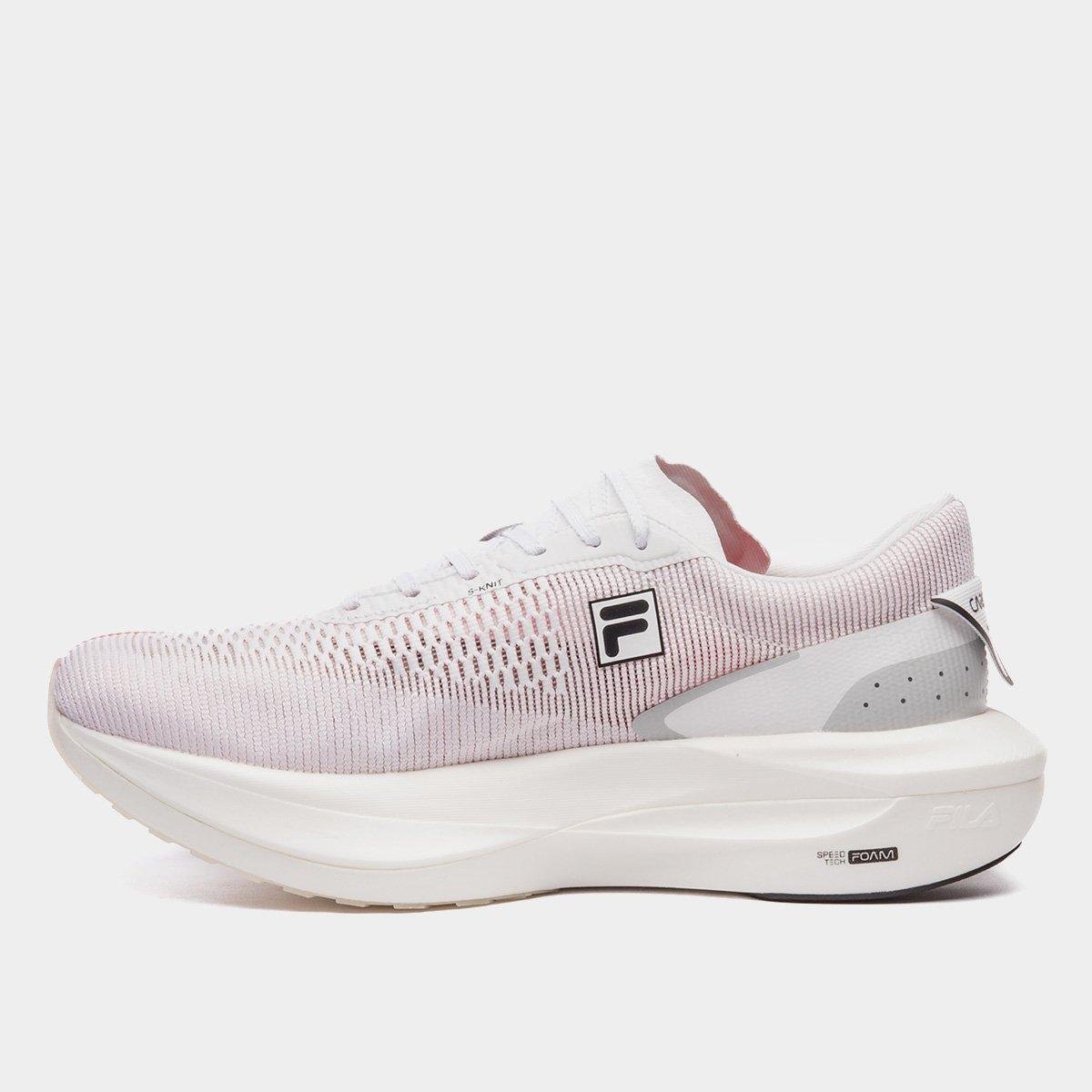 Miniatura Tênis Fila Racer Carbon 3 Masculino Branco+Vermelho - 38