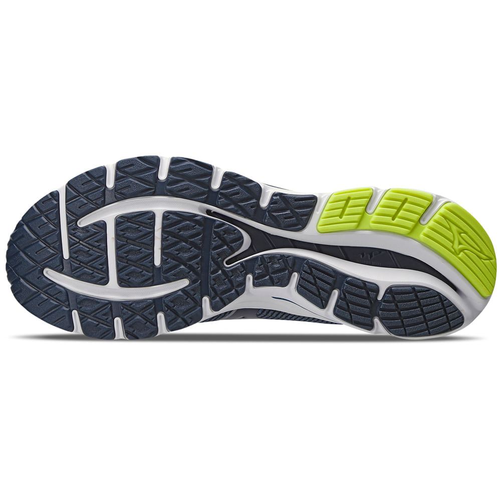 Miniatura Tênis de Corrida Masculino Mizuno Wave Mirai 5 Cinza - 38