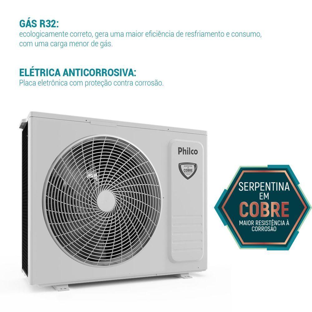 Ar Condicionado Split Inverter Philco 18000 BTUs Frio 220V PAC18FB