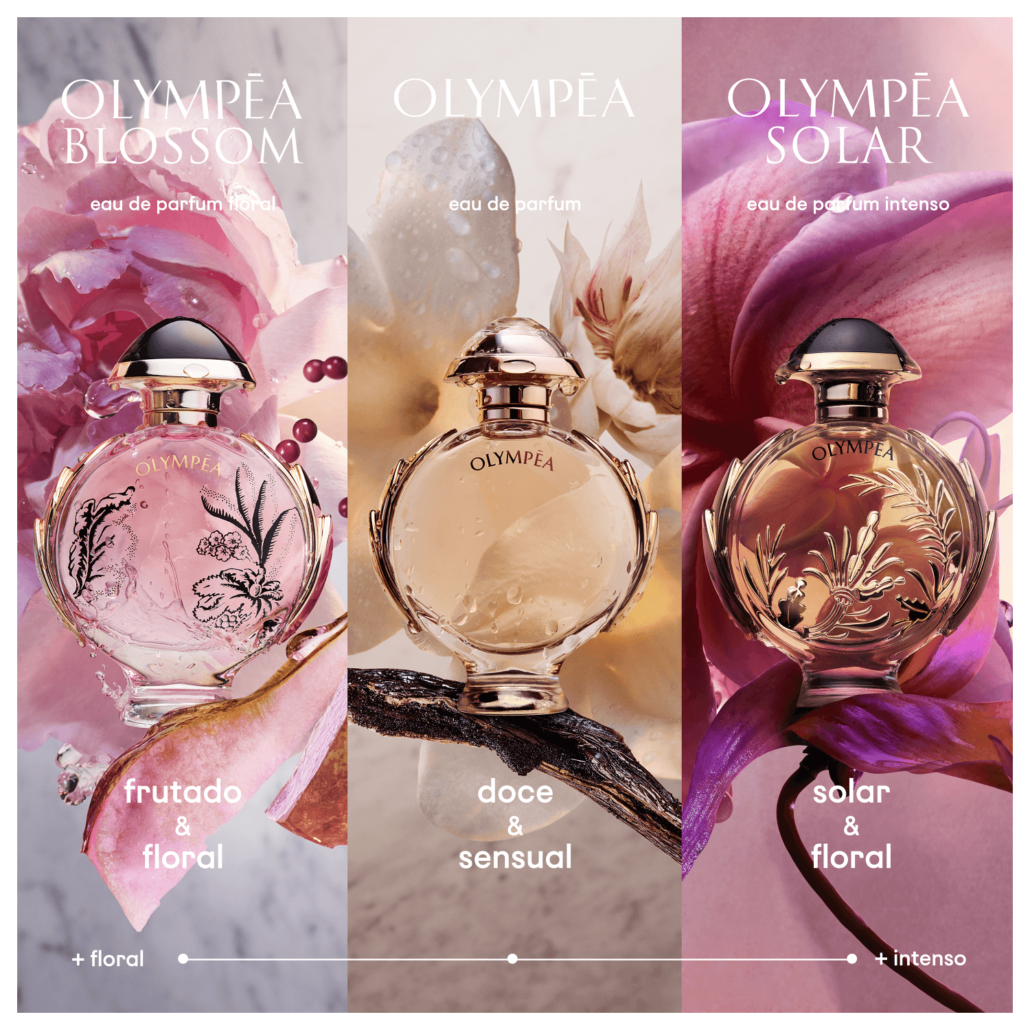 Olympéa Solar Paco Rabanne Eau de Parfum - Perfume Fem 80ml