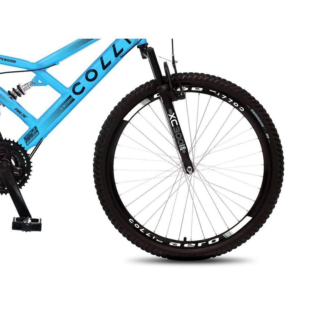 Miniatura Bicicleta Gps26 Aro 26 V-brake Colli Azul
