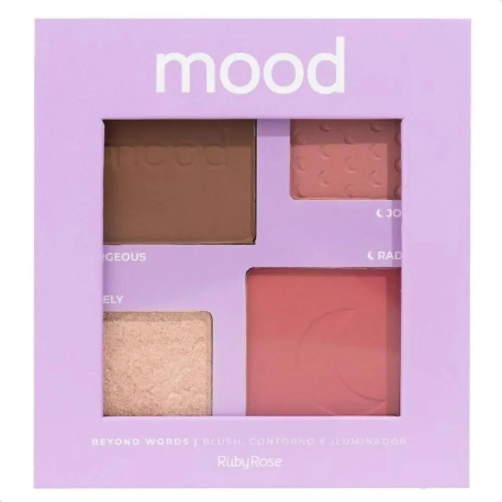 Miniatura Ruby Rose Blush Contour & Highlighter Over Hbf5861 Tom Sorti