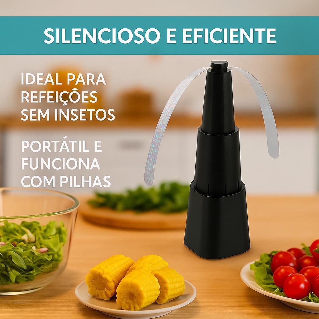 Miniatura Mini Ventilador Anti Moscas Repelente Espanta Mosquito Mesa