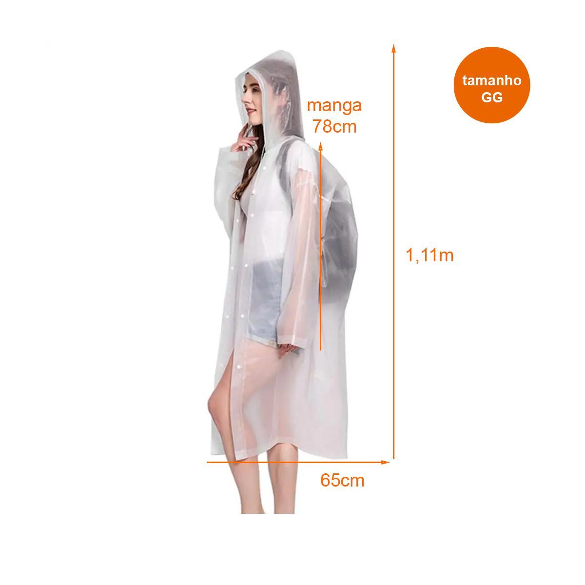 Capa de Chuva PVC Transparente… | Shopping do Inter, image size:1200x1200