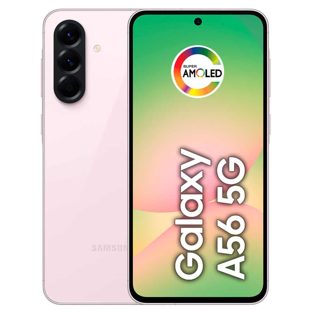 Miniatura Smartphone Samsung Galaxy A56 5G Rosa, 128GB, 8GB RAM e Câmera Tripla 50MP + 12MP + 5MP BIVOLT