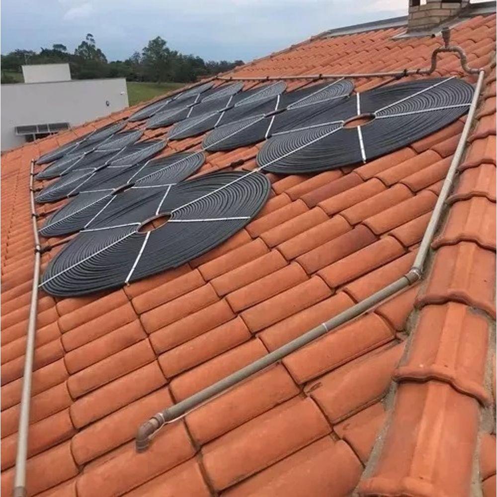 Miniatura Conjunto 04 Placas E Terminações Para Aquecimento Solar De Piscinas Até 16 Mil Litros - Ks Aquecedores