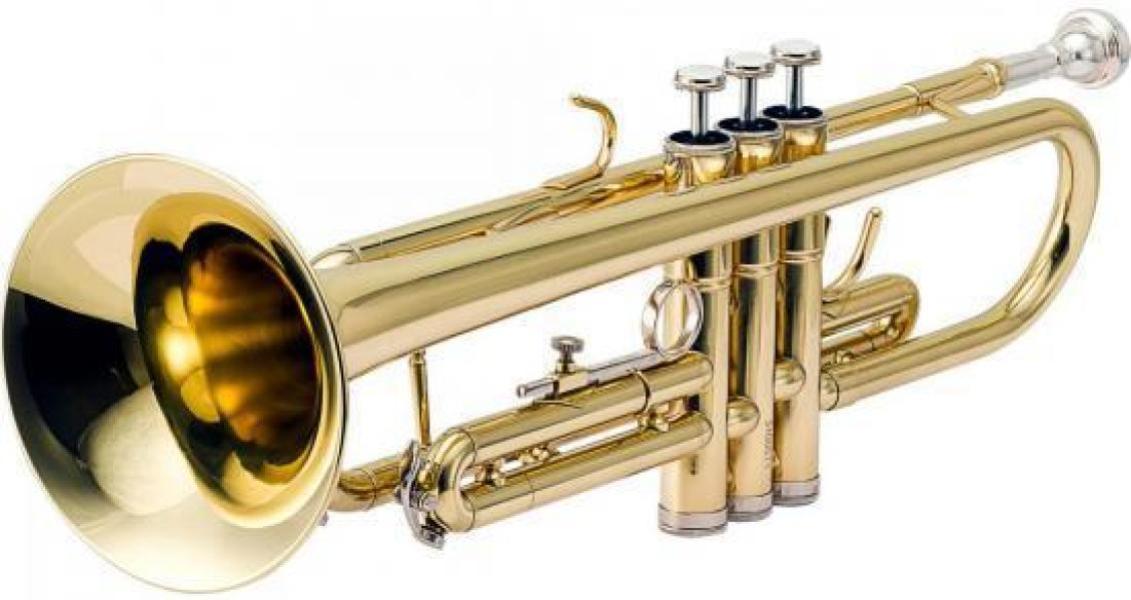 Miniatura Trompete Bb Htr-300L Laqueado Harmonics