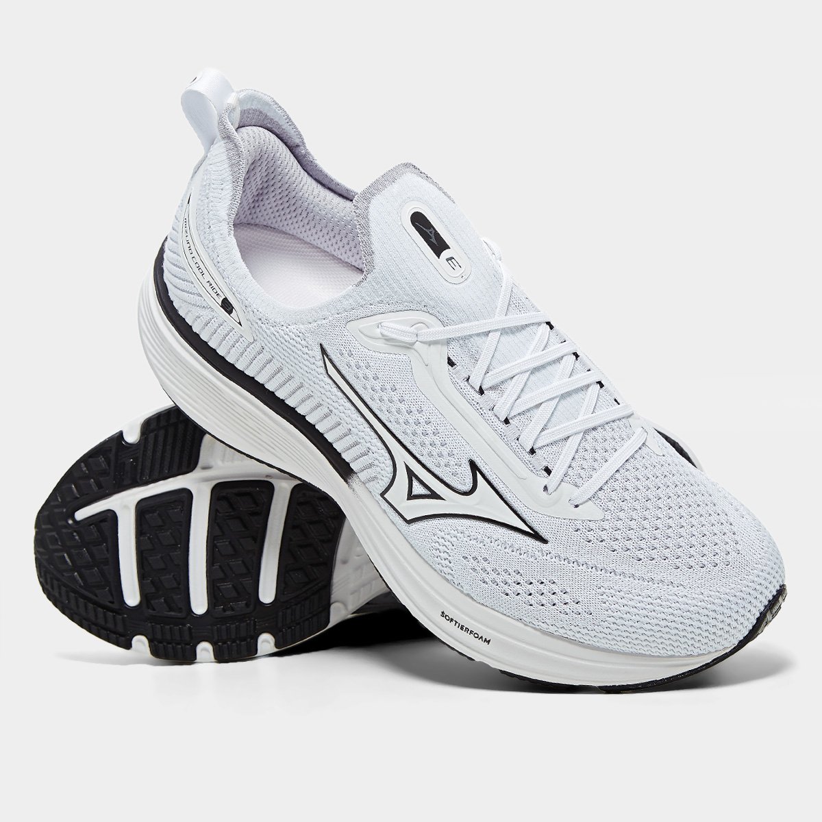 Miniatura Tênis Mizuno Cool Ride 3 Masculino Branco - 39