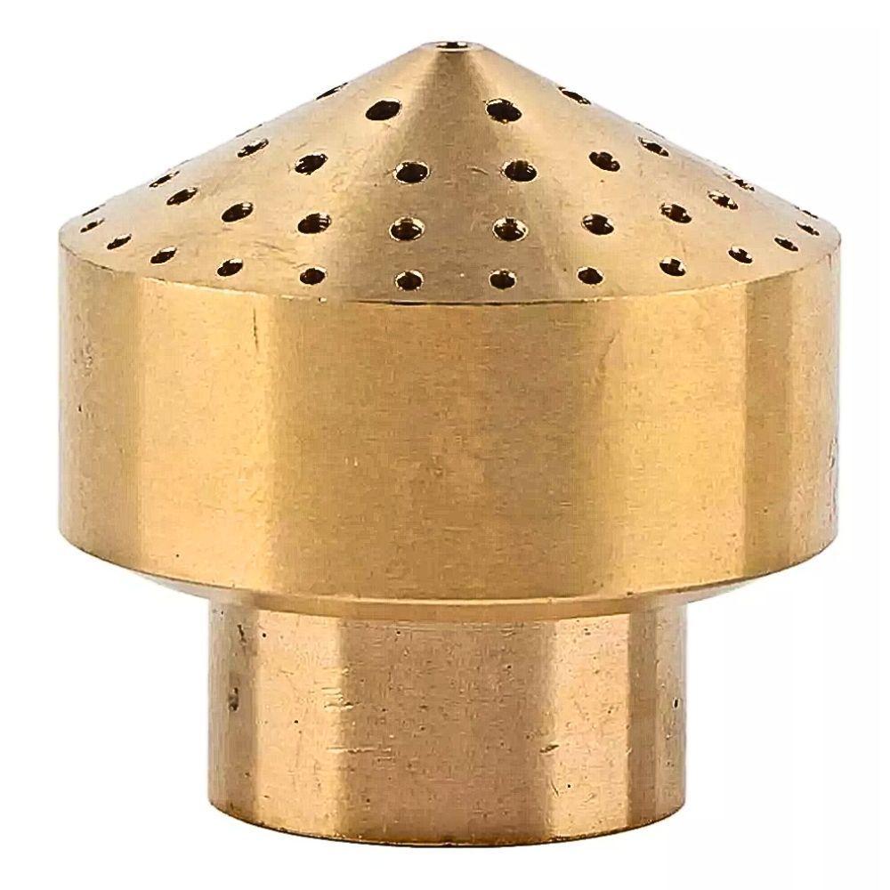 Miniatura Bico Para Fontes Chafarizes E Lagos Efeito Chuva Com Entrada Rosca De 1/4"