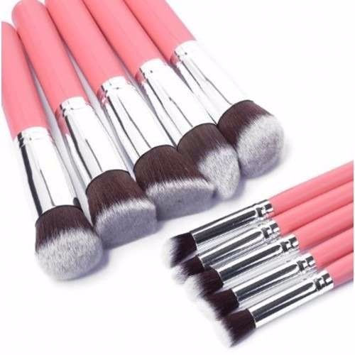 Miniatura Kit Pincéis Maquiagem | Alta Qualidade | 10 Pincéis | Novo