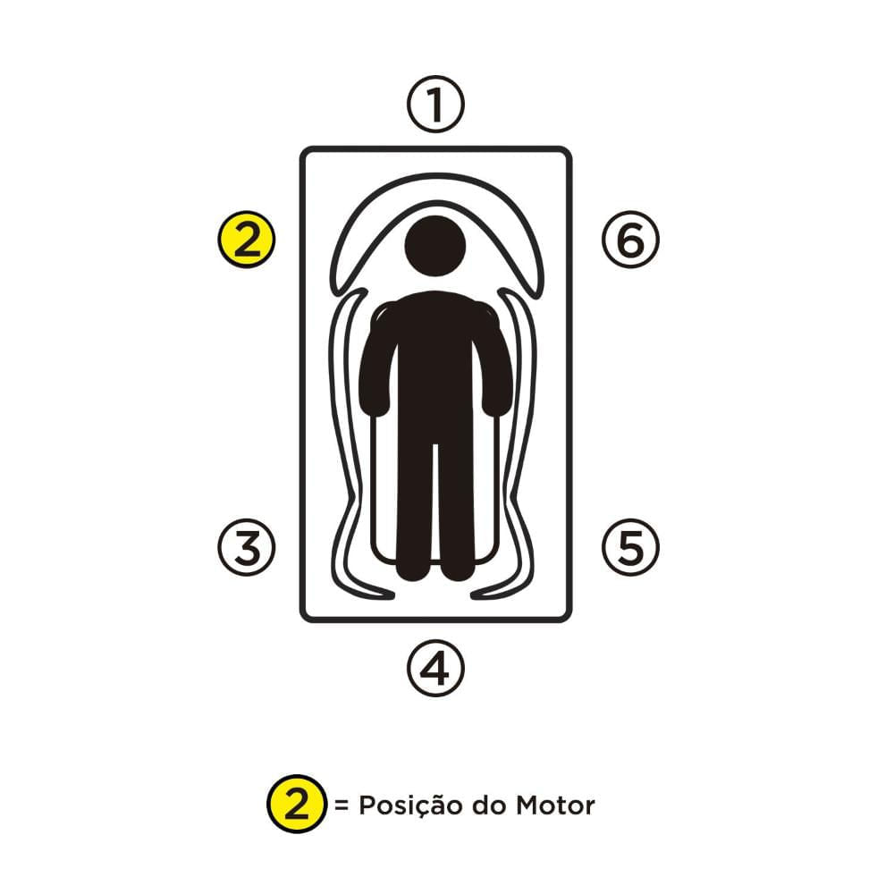 Miniatura Banheira Hidromassagem Astra Capri Luxo 170cmx80cmx43cm - 01 Jato Acrílico P2 Sem Aquecedor 220V