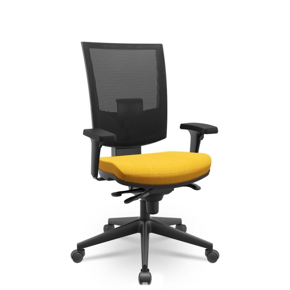 Miniatura Cadeira Flash Slider Poliester Amarelo