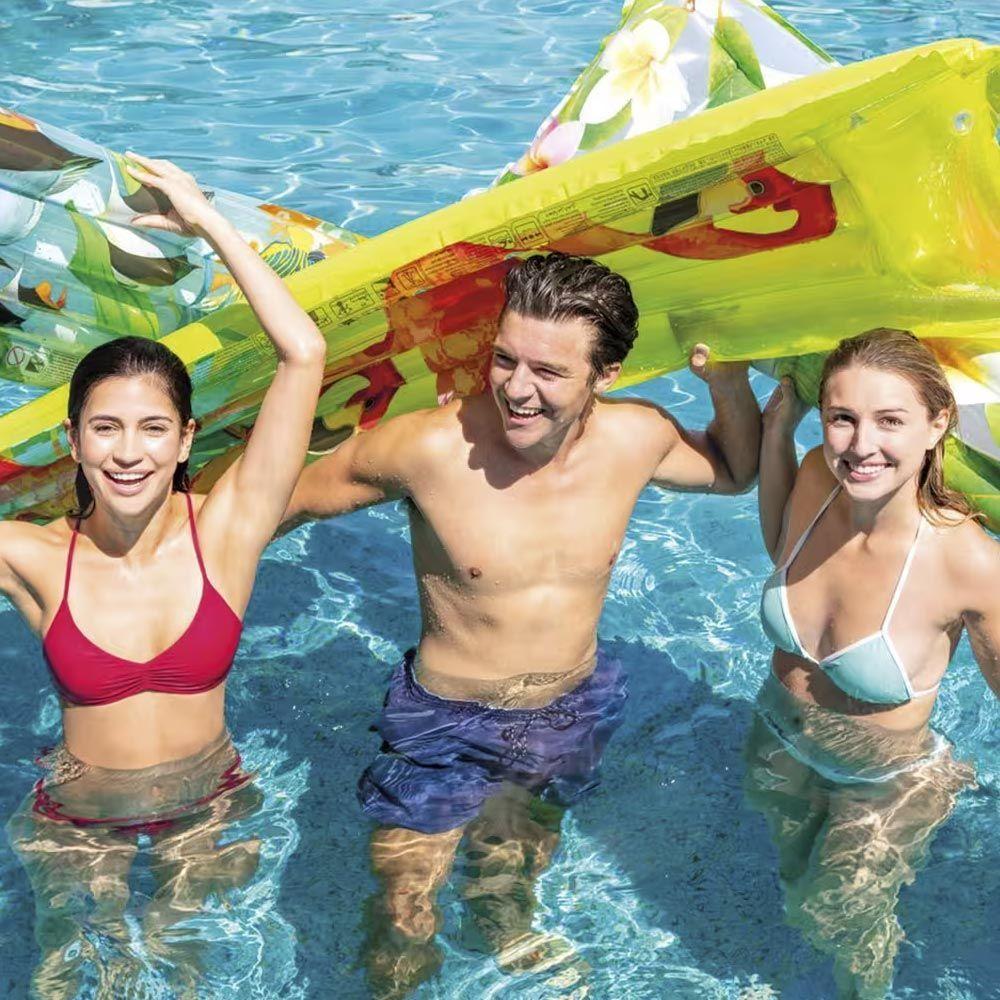 Miniatura Colchão Inflável Piscina Praia Esteira Fashion - Intex Peixinhos