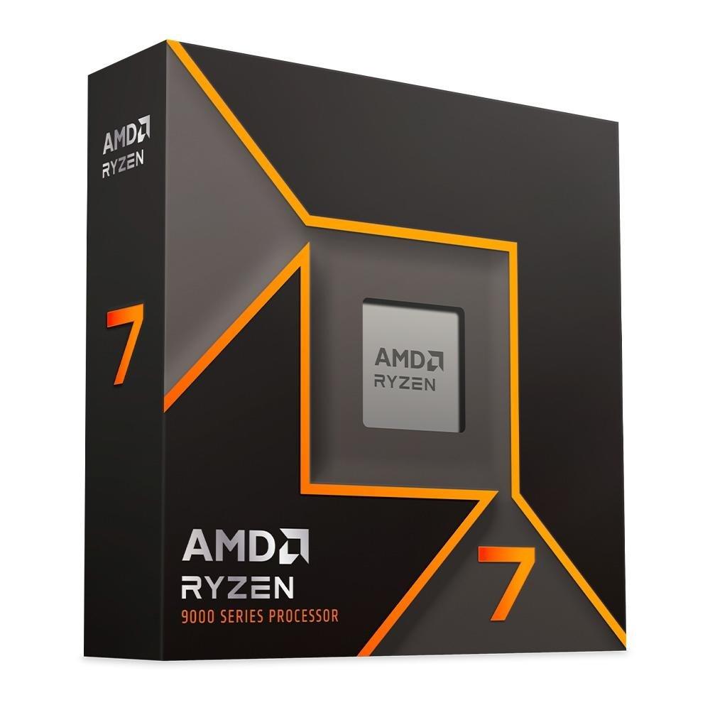 Miniatura Processador AMD Ryzen 7 9700X, 3.8 GHz (5.5 GHz), Cache 32 MB, 8 Núcleos, 16 Threads, AM5 - 100-100001404WOF