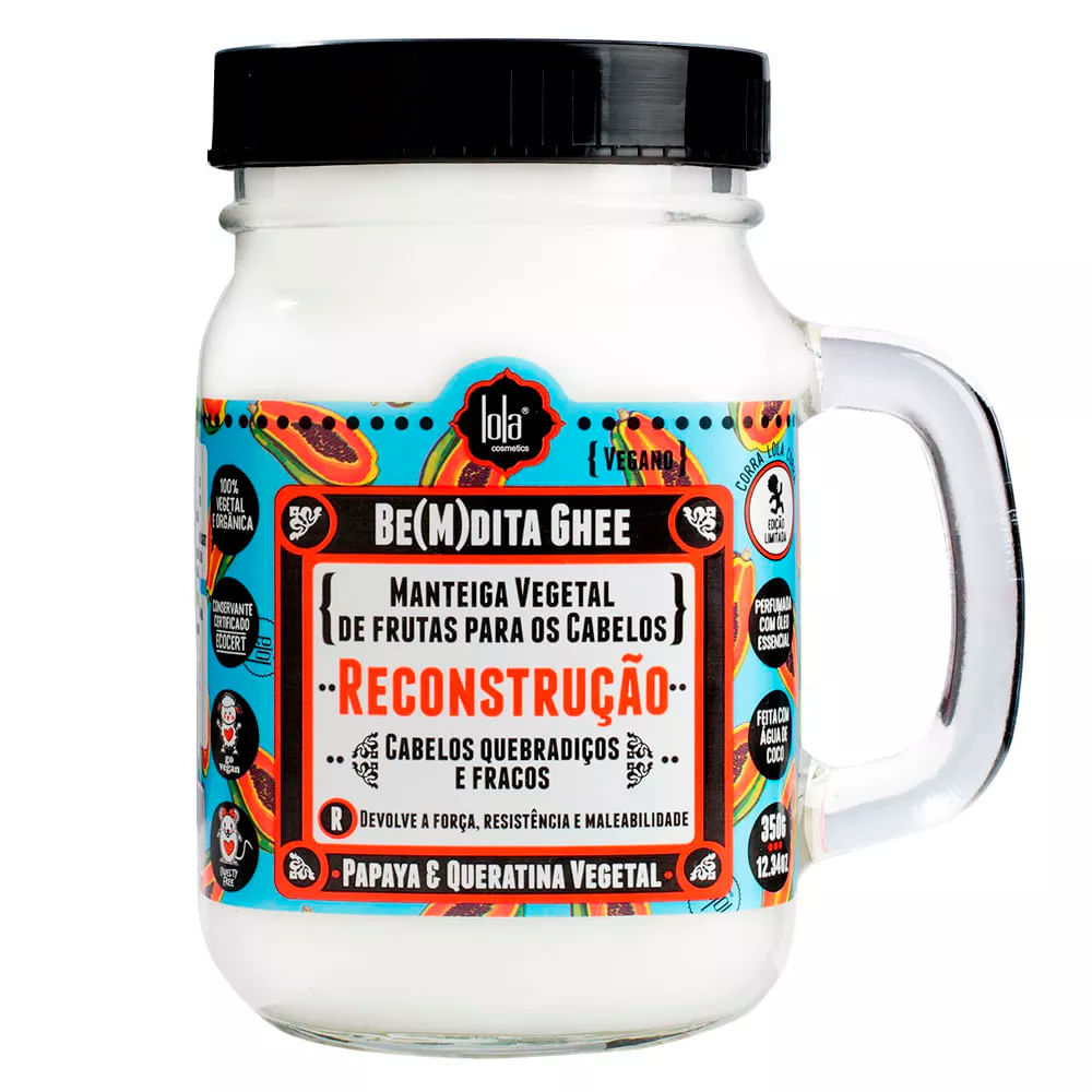 Miniatura Lola Cosmetics Be(m)dita Ghee Kit 350g - Hidratação + Nutrição + Reconstrução Kit