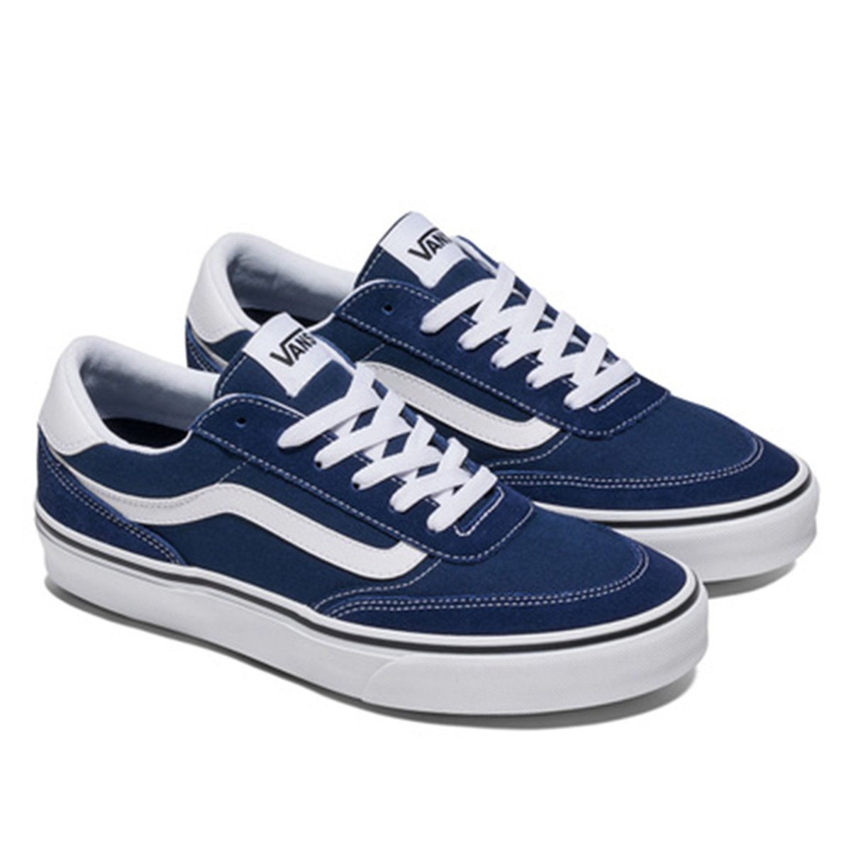 Miniatura Tênis Vans Brooklyn Ls Masculino Azul - 39