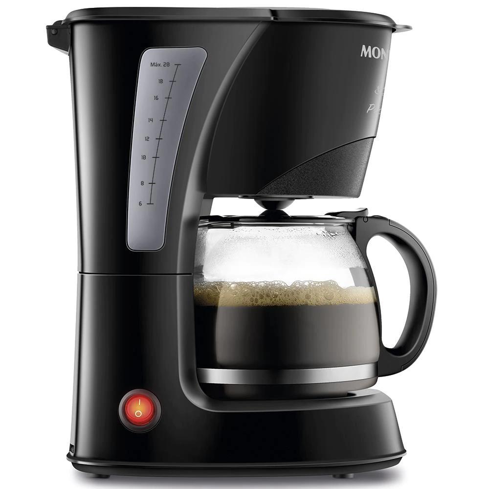 Cafeteira Elétrica Mondial Pratic Cn-01 20 Xícaras Preta 127