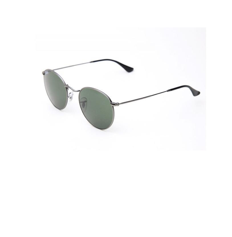 Miniatura Ray Ban Rb3447L 029 Round Metal Óculos De Sol Tam. 5,3 Cm