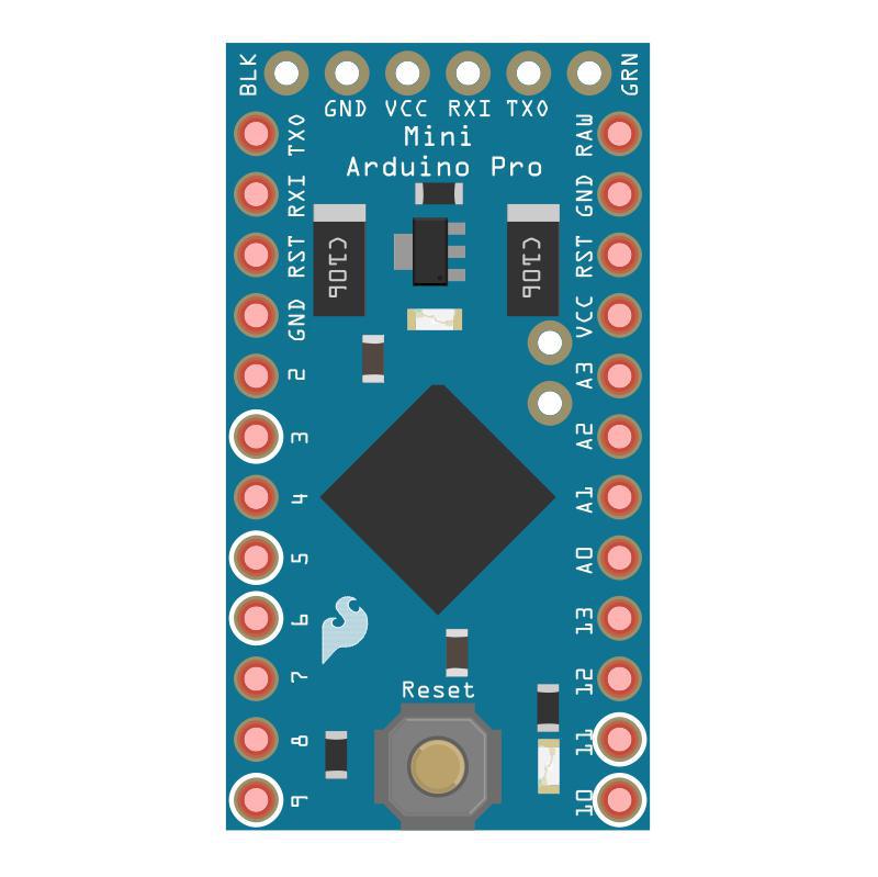 Miniatura Arduino Pro Mini Atmega328P 16Mhz 5V 328