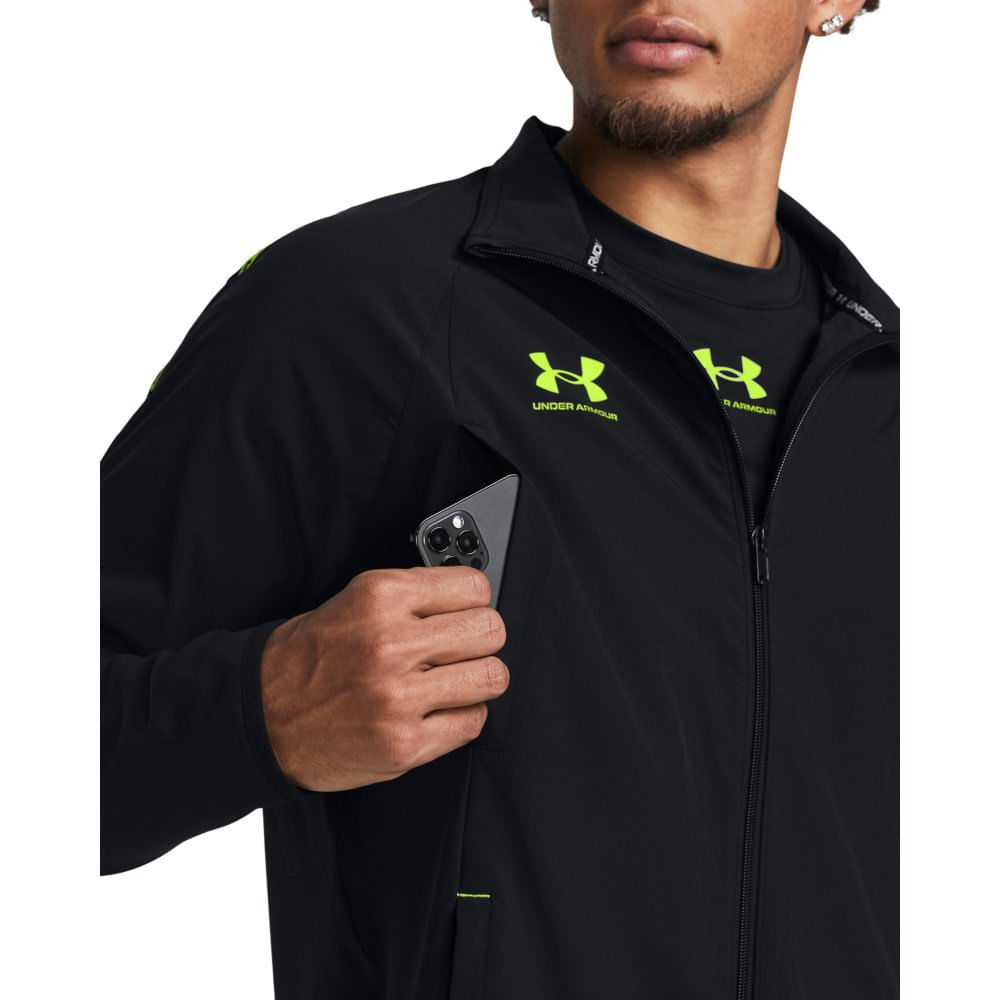 Miniatura Jaqueta de Treino Masculino Under Armour Challenger Pro Preto - G