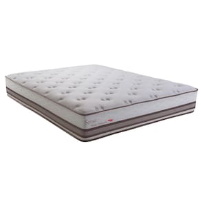 Miniatura Colchão Queen Size Herval Sense com Molas Ensacadas 30x158x198 cm - Bege
