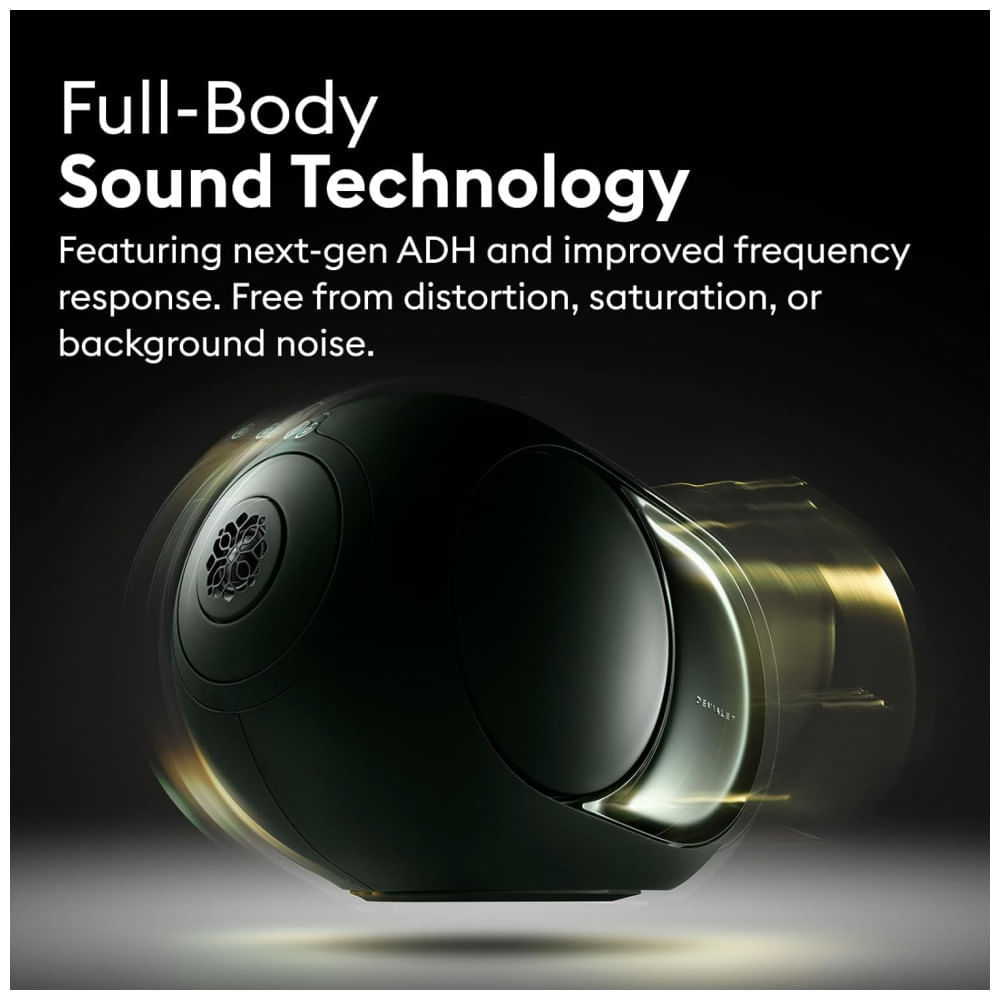 Miniatura Caixa de som sem fio Devialet Phantom Ultimate 108 dB Deep Forest 1100W Wi‑Fi Bluetooth 110V