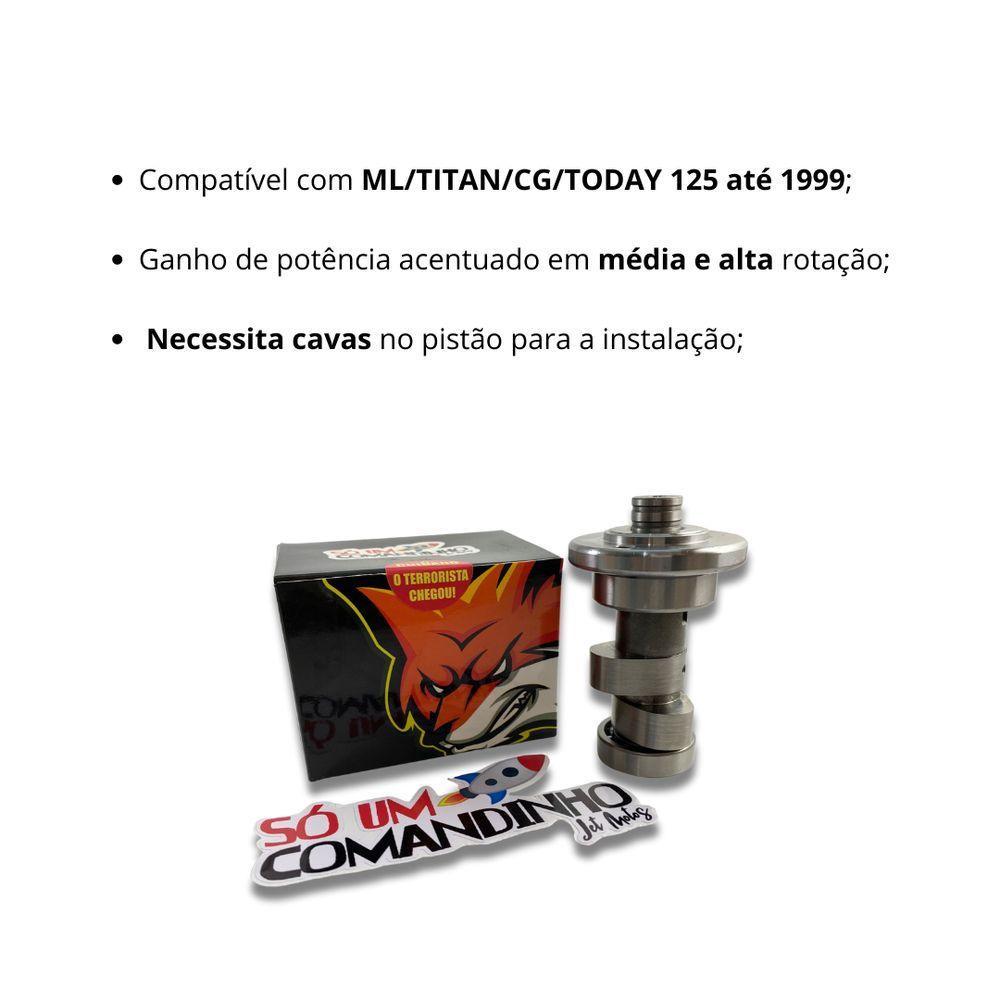 Miniatura Comando Jet Motos Para Cbx - Xr 200 Ohc Vigarista Média - Alta - Nível 1