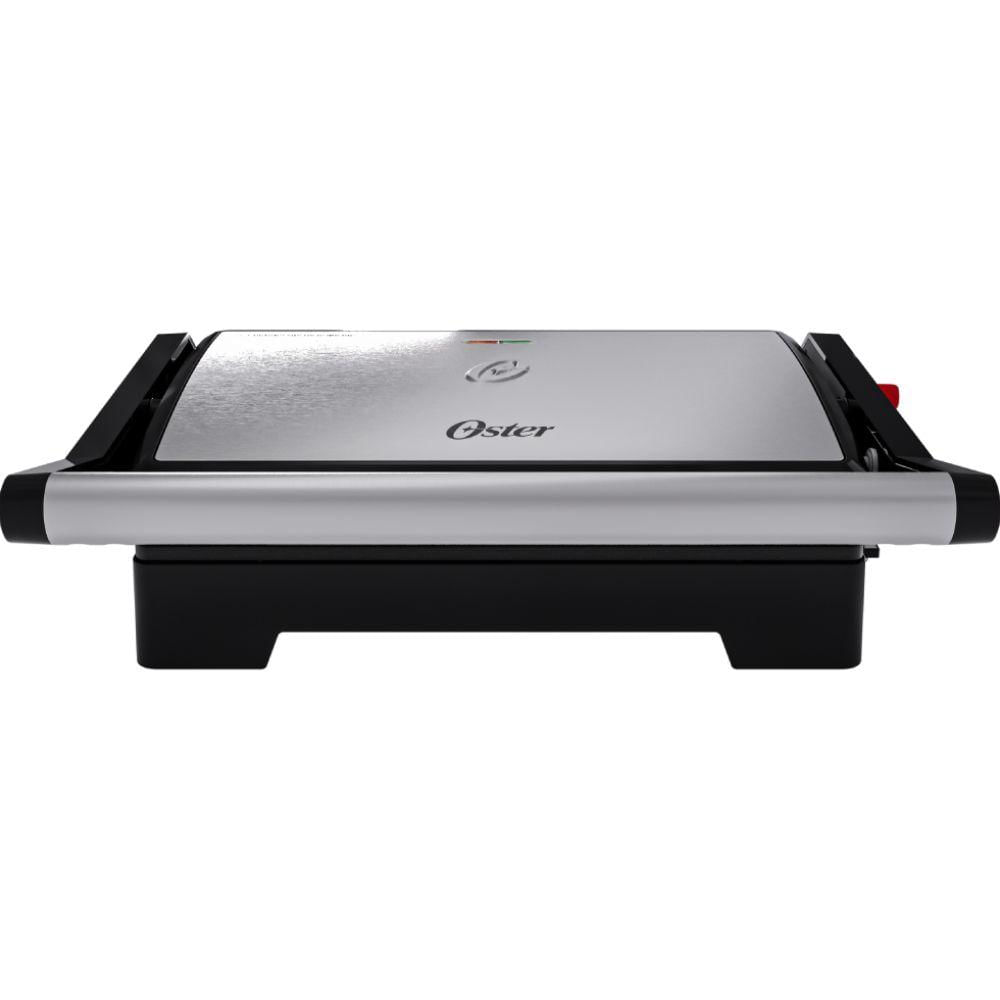 Miniatura Mini Grill Elétrico Oster Inox 2 Em 1 Ogrl230 220V 220v