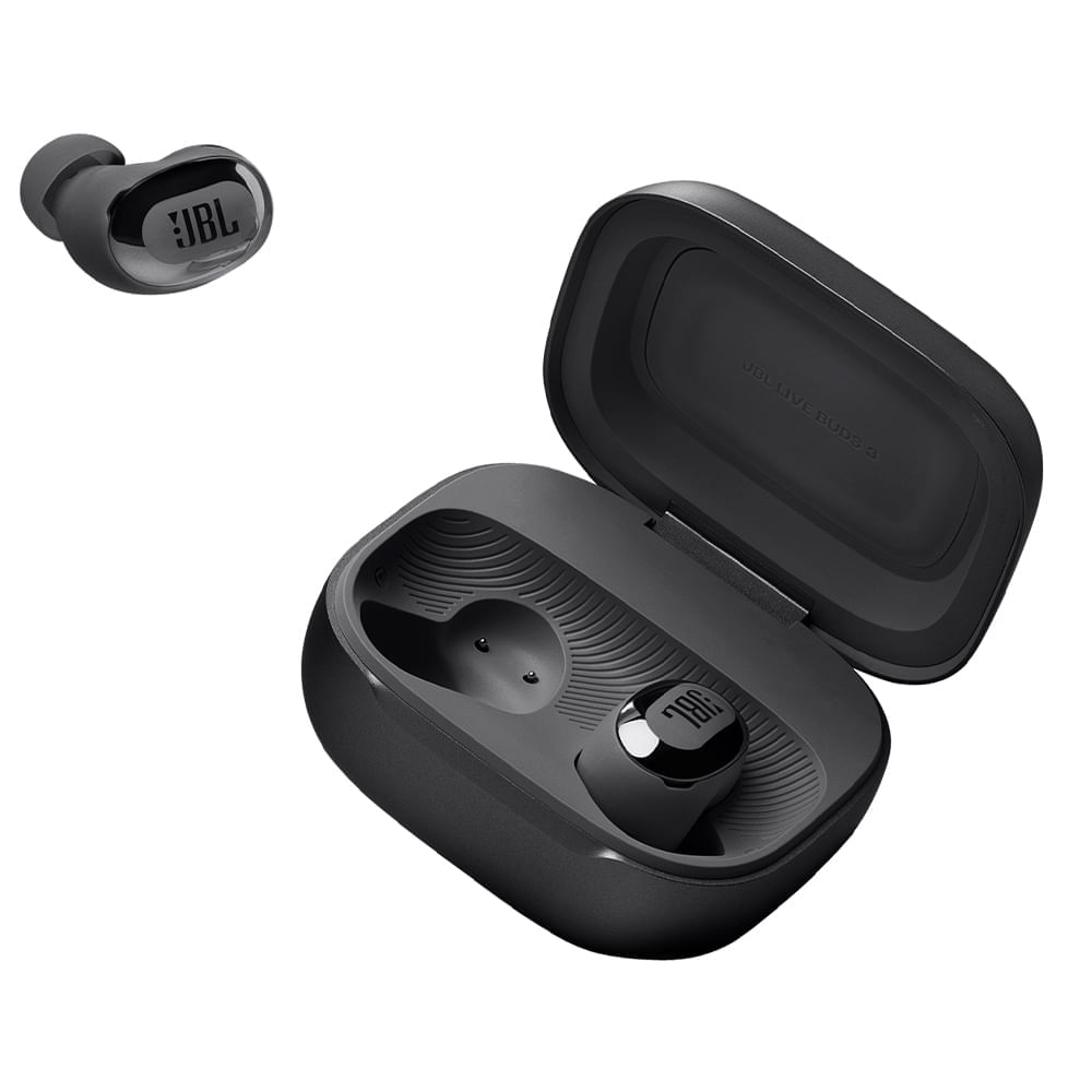 Fone de Ouvido JBL Live Buds 3 Preto - JBLLIVEBUDS3BLKBR
