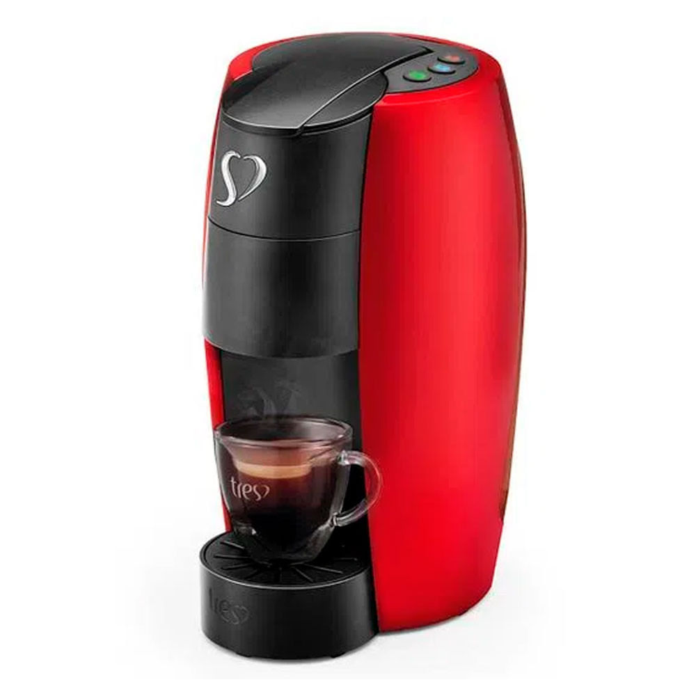 Cafeteira Expressa LOV Multi bebidas Três Corações Vermelha - 110V