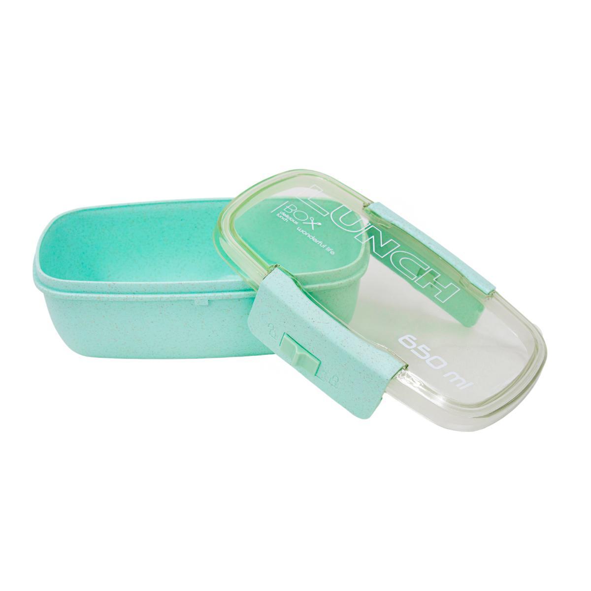 Miniatura Marmita Térmica Fit 650ml - Garfo e Colher - Livre de BPA