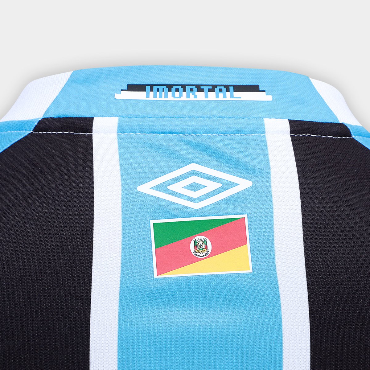 Camisa Grêmio I 25/26 Torcedor Umbro Masculina Azul+Preto - EGG