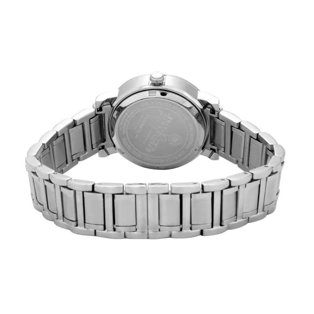 Miniatura Relgio feminino Wildflower 0,07 quilates com diamante e mostrador em madreprola - 33 mm. Ao 4718, Invicta