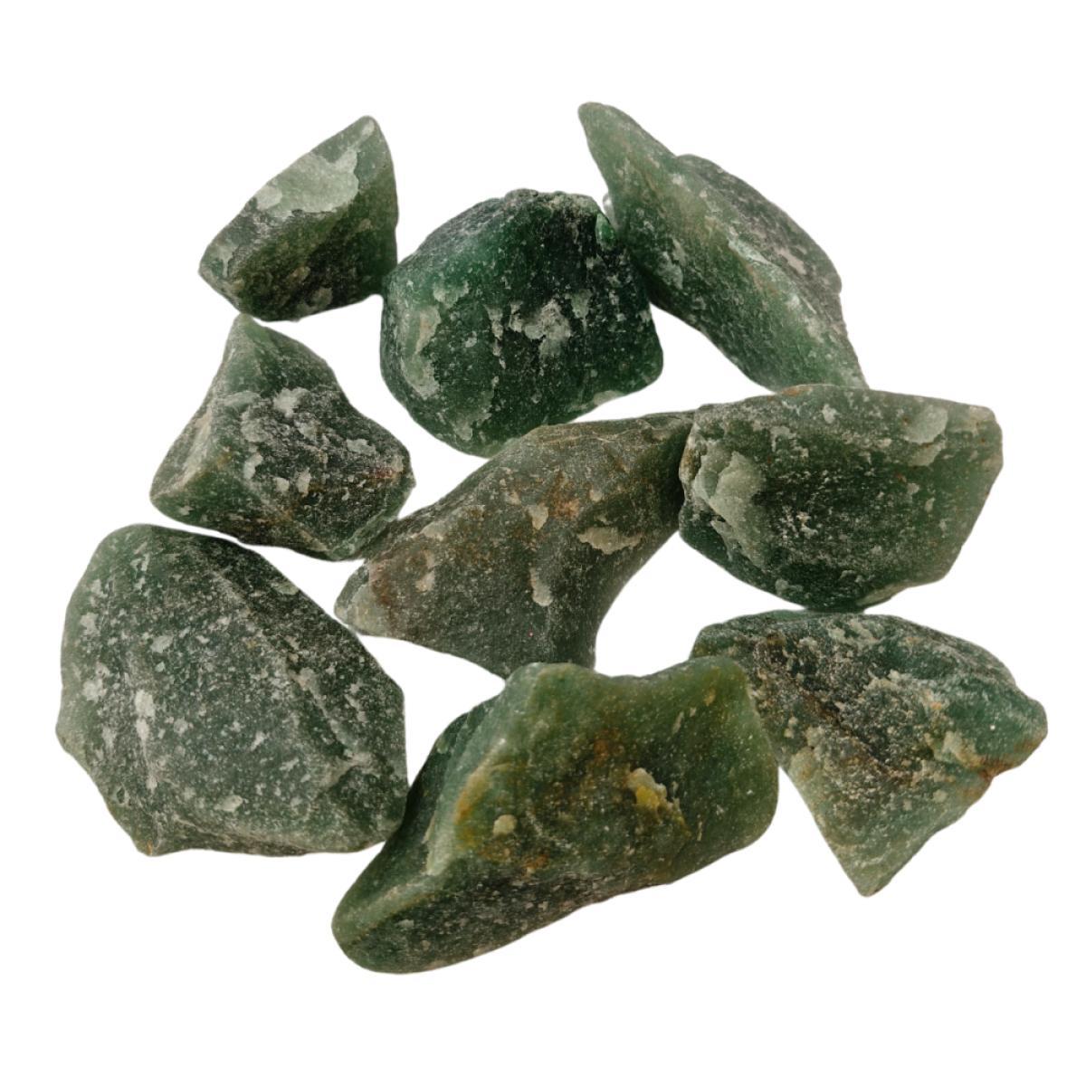 Miniatura Pedra Aventurina 4 A 6 Cm Bruta Natural 500 Gramas