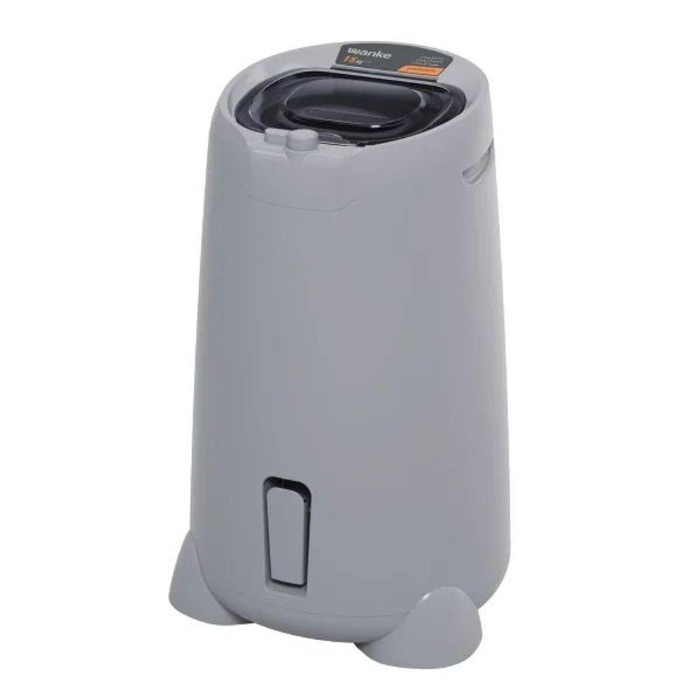 Miniatura Centrífuga De Roupas Premium 15 Kg Silver Wanke 127V