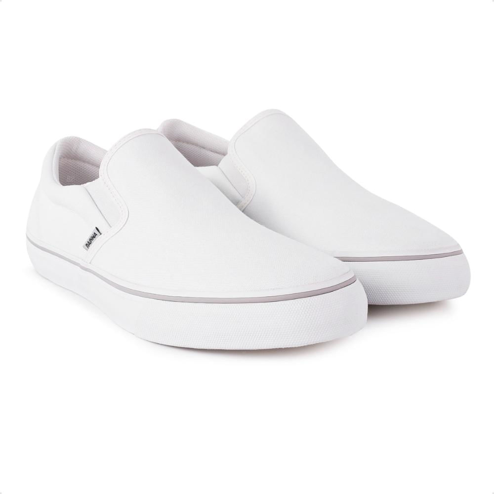 Miniatura Tênis Rainha Iate IV Calce Fácil Unissex Branco / Cinza - 38