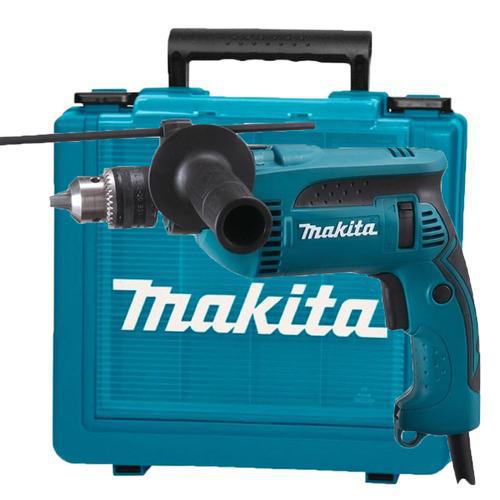 Miniatura Furadeira Impacto 1/2 760W Makita Hp1640K + Acessórios 220V